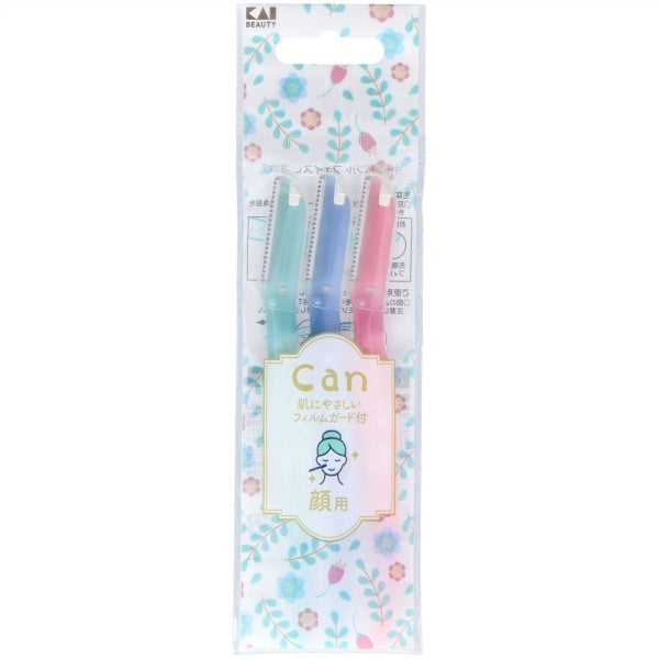 Kai Face Razor 貝印修顏刀 3pcs