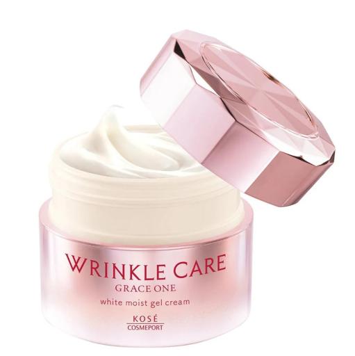 Kose Wrinkle Care Grace One White Moist Gel Cream 高機能真皮修復活肌美白面霜 100g