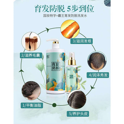 BaWang Anti-hair Loss And Renewal Shampoo+ Hair Tonic Set 霸王育髮防脫洗髮液 + 毛囊滋養原液