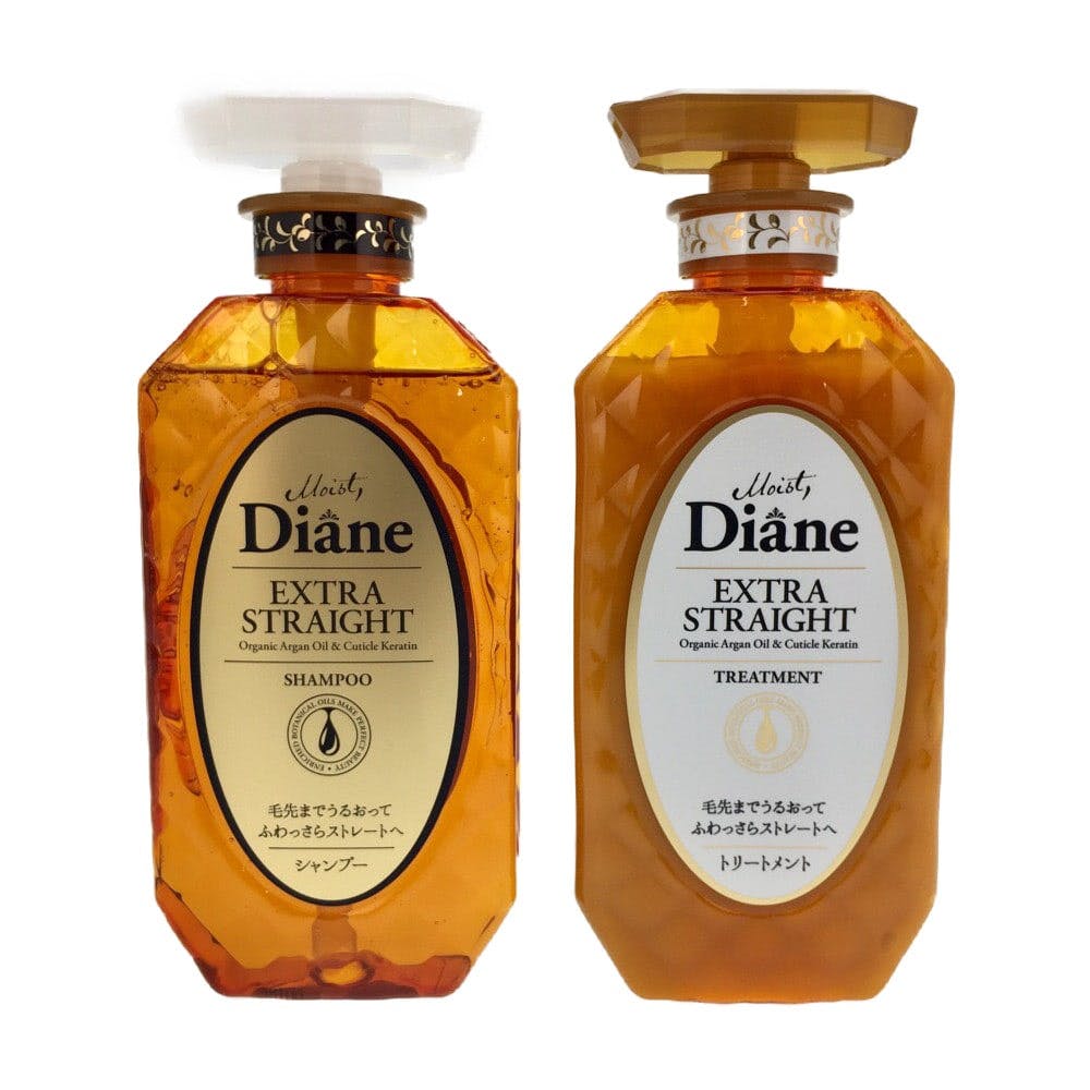 Moist Diane Extra Straight Shampoo & Treatment Set 滋潤順直洗髮露護髮素套裝 450ml＋450ml