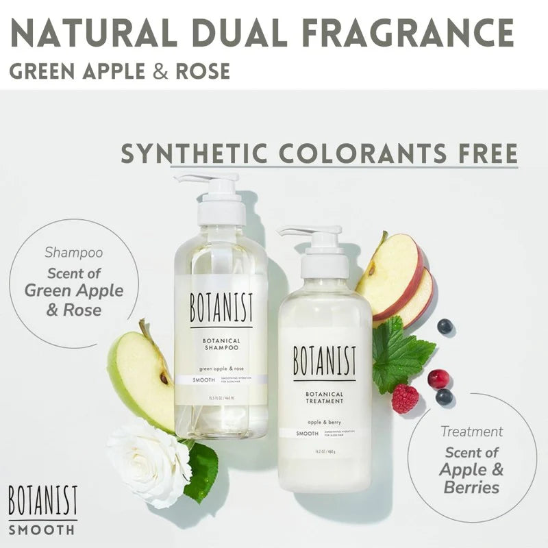 Botanist Botanical Smooth Shampoo/Conditioner 植物性柔顺洗髮水/護髮素 490ml
