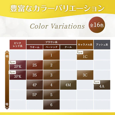 Cielo Mousse Hair Color 絲悅泡泡染髮劑 (5 Colors/5色) 50g+50g