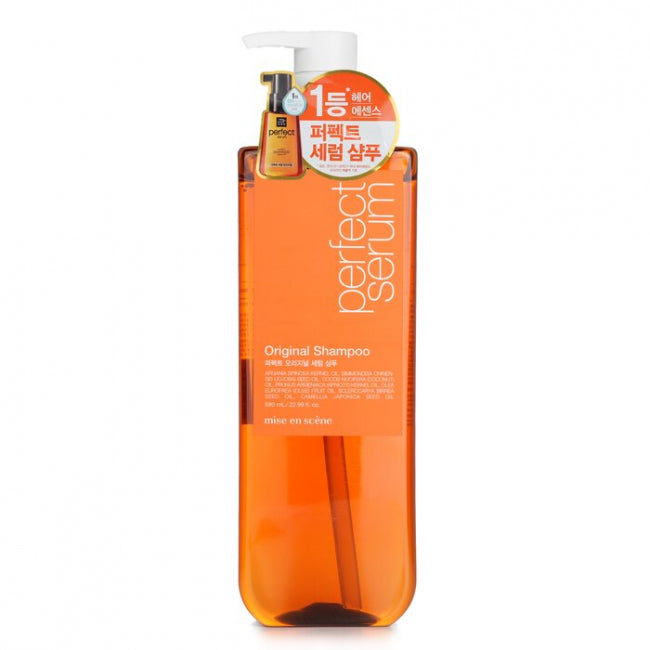 Mise En Scene Perfect Serum Original Shampoo/Conditioner 愛茉莉完美修護精油洗髮露/護髮素 680ml