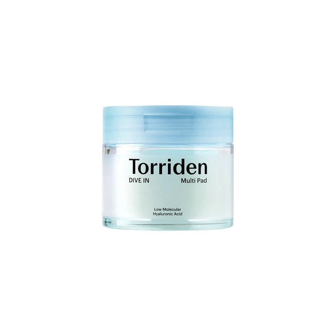 Torriden Dive In Low Molecular Hyaluronic Acid Multi Pad 低分子透明質酸補濕爽膚棉 (80 pcs/80片)