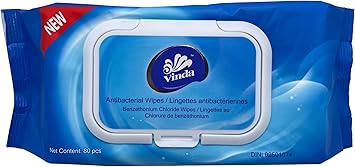 Vinda Antibacterial Wipes 80pcs