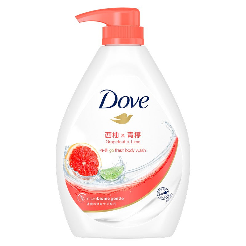 Dove Grapefruit X Lime Go Fresh Body Wash 多芬 西柚X青檸清爽柔膚沐浴露 1kg