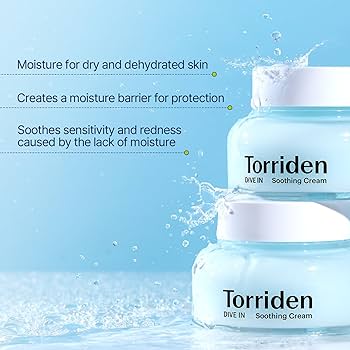 Torriden Dive In Low Molecular Hyaluronic Acid Soothing Cream 低分子透明質酸深層補水抗敏舒緩面霜 100ml