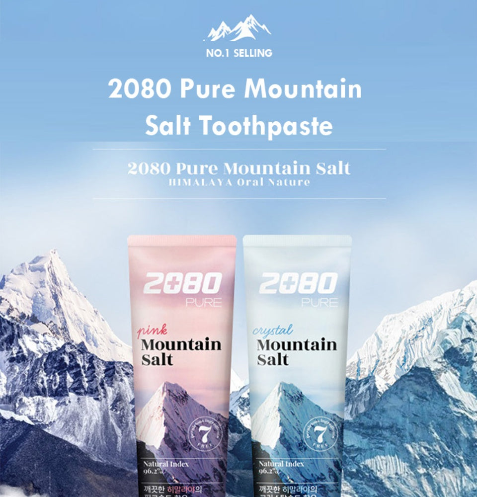 2080 Pure Mountain Salt Toothpaste 喜馬拉雅鹽牙膏 125g