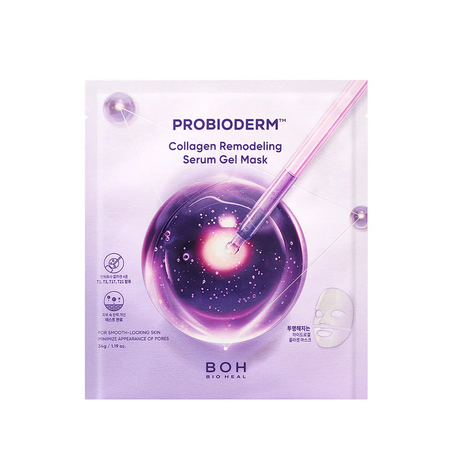 BOH Bio Heal Probioderm Collagen Remodeling Serum Gel Mask 益生菌膠原蛋白精華凝膠面膜 34g