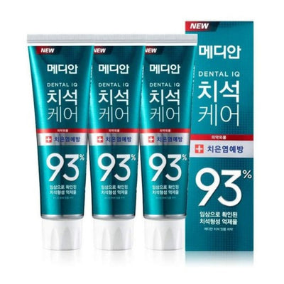 Median Dental IQ Tartar Care Toothpaste 牙垢護理牙膏 120g x 3 (4 types / 4款)