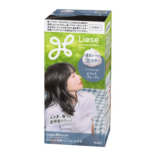 KAO Liese Creamy Bubble Hair Coloring 花王泡泡染髮劑 (8 colors/8色)