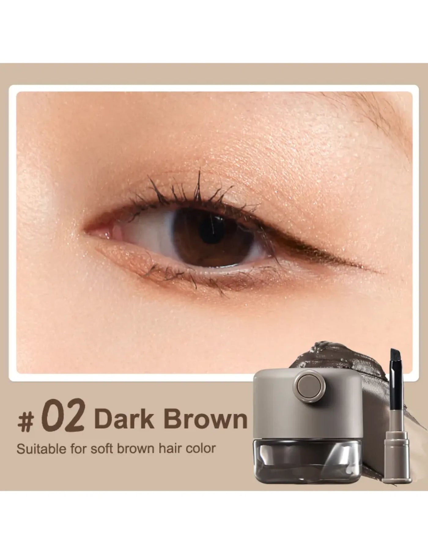 Judydoll Eyeliner Gel 橘朵氣墊眼綫膏 (2 colors/2色) 7.5g