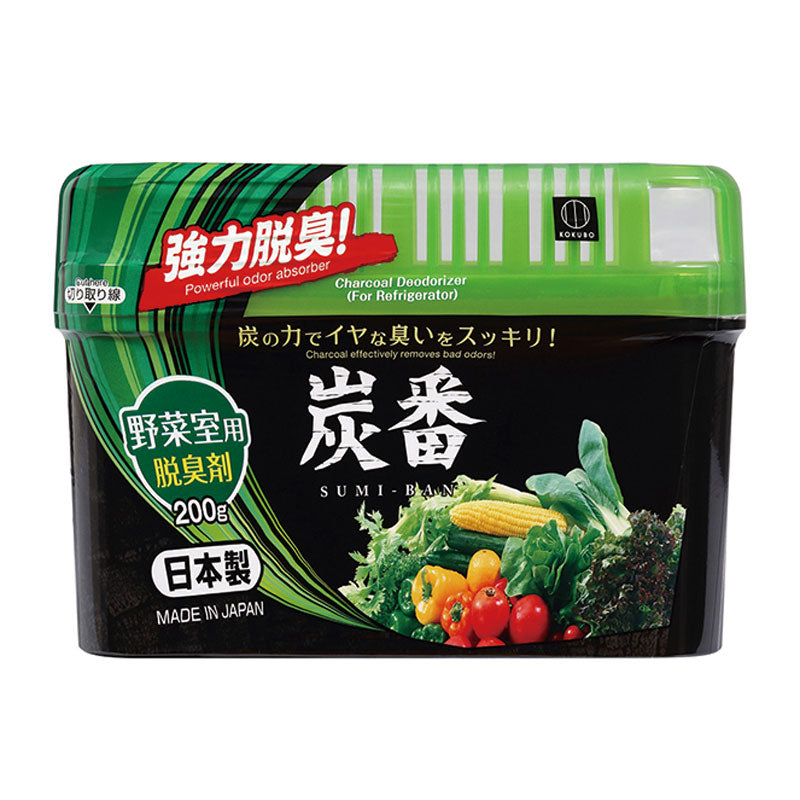 日本小久保 炭番 冰箱冷藏室除臭劑 Kokubo Charcoal Refrigerator Deodorizer 150g (2 types/2赥)