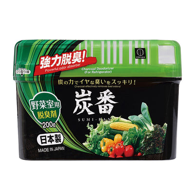 日本小久保 炭番 冰箱冷藏室除臭劑 Kokubo Charcoal Refrigerator Deodorizer 150g (2 types/2赥)