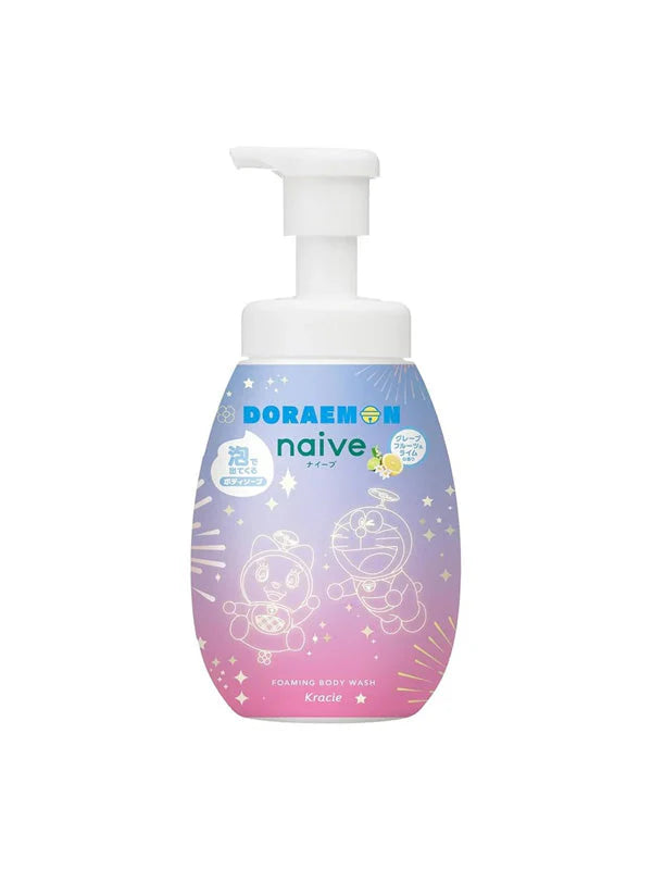 Naive Foaming Body Wash 植物性保濕泡沫沐浴乳 (3 types/3款) 600ml