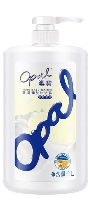 Opal Moisturising Cream Bath 香港澳寶乳霜潤膚沐浴乳 1000ml