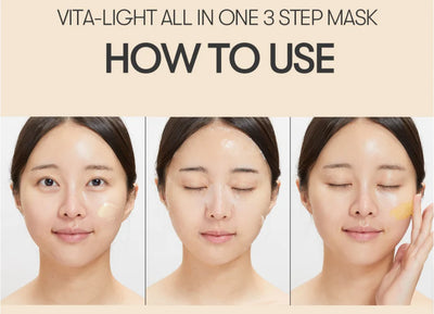 VT Reedle Shot Vita-Light All-In-One 3 Step Mask 老虎多效合一提亮3步面膜