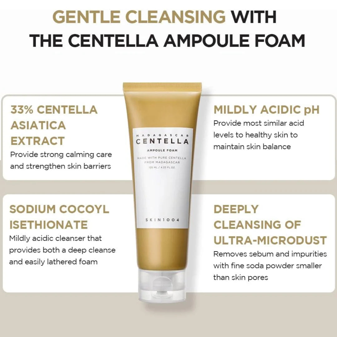 SKIN1004 CENTELLA Ampoule Foam 積雪草舒緩洗面乳 125ml