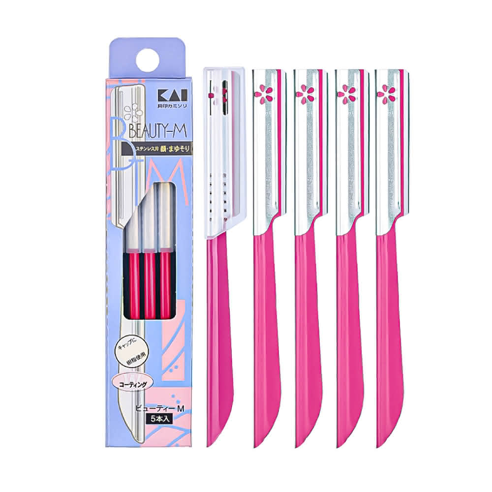 KAI Beauty M Eyebrows Razor 貝印修眉刀 (3 types/3款)