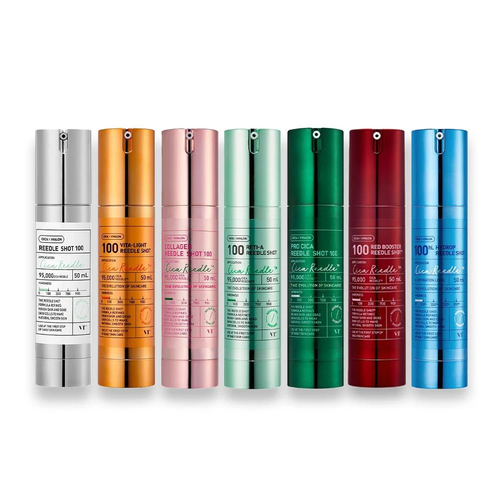 VT Reedle Shot 100 老虎微針精華 100針系列 (5 types/5款) 50ml – Beauty Garden Canada