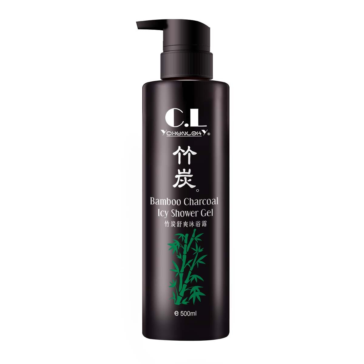 Choi Fung Bamboo Charcoal Icy Shower Gel 彩豐行竹炭舒爽沐浴露 500mL