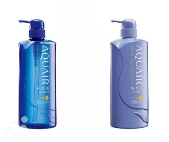 Shiseido Aquair Purifying Hydration (Moist) Shampoo/Conditioner 資生堂 阿葵亞 淨水賦活(保濕型) 洗髮精/ 潤髮乳 600ml