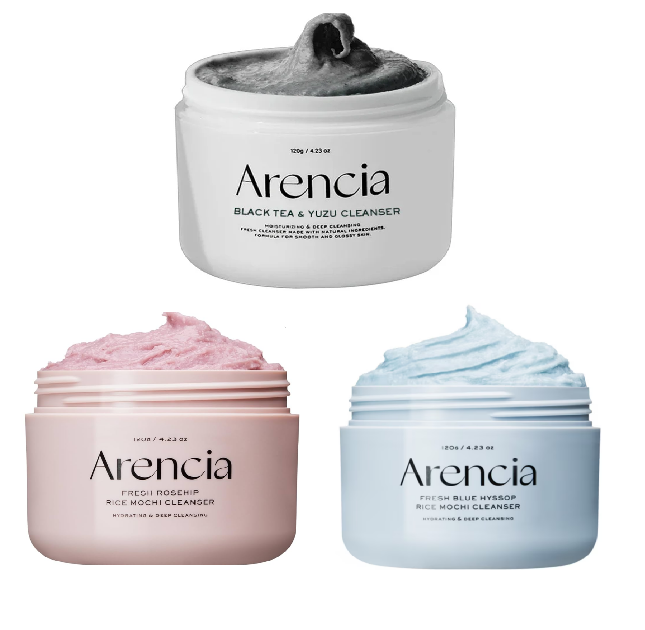 Arencia Rice Mochi Cleanser 麻糬潔面乳 120g