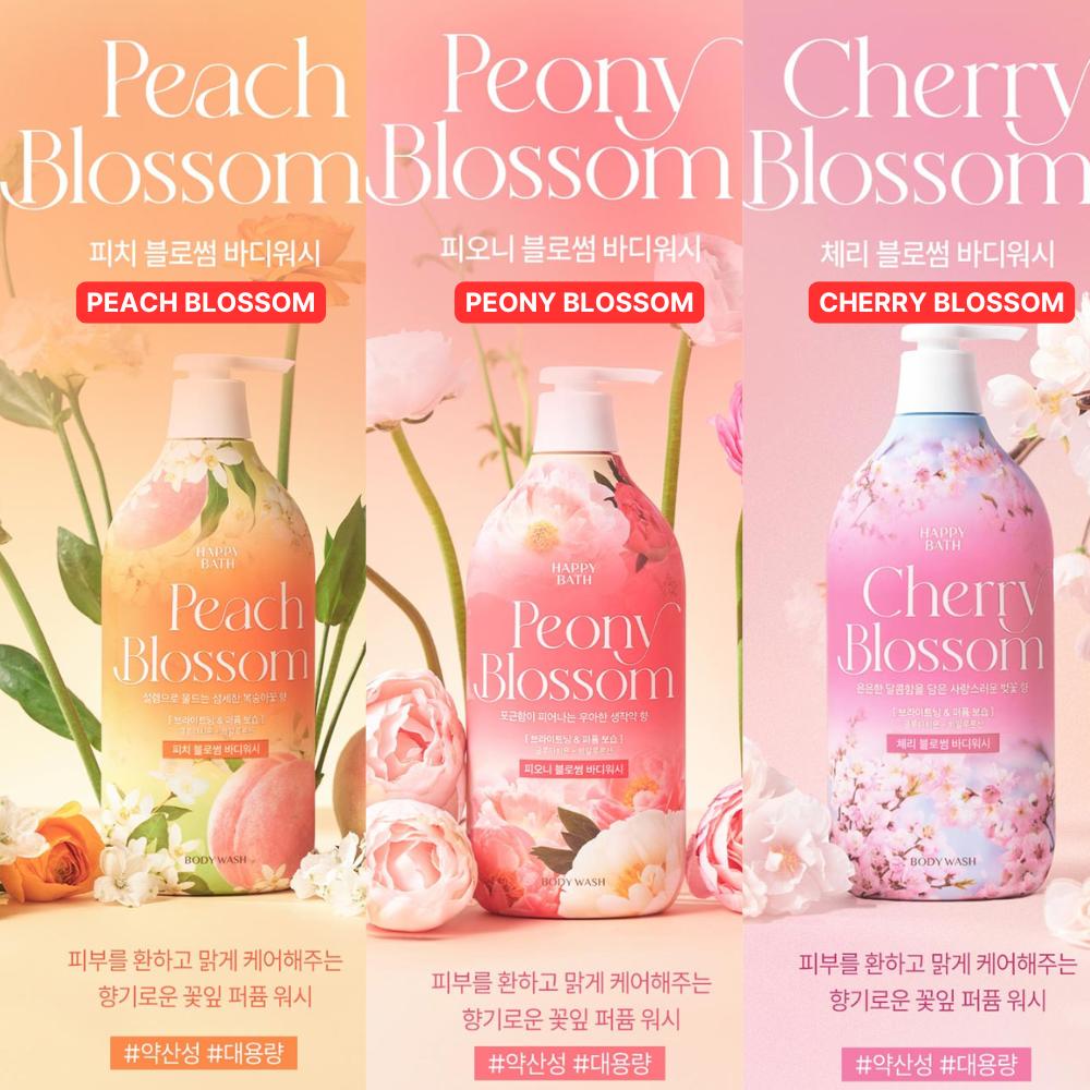 Happy Bath Blossom Body Wash 花朵沐浴露 900g