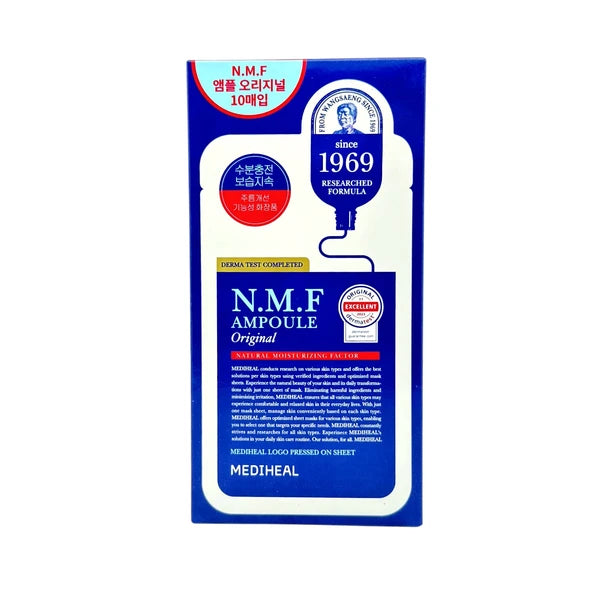 Mediheal N.M.F. Aquaring Ampoule Mask 補水保濕針水庫面膜 10pcs