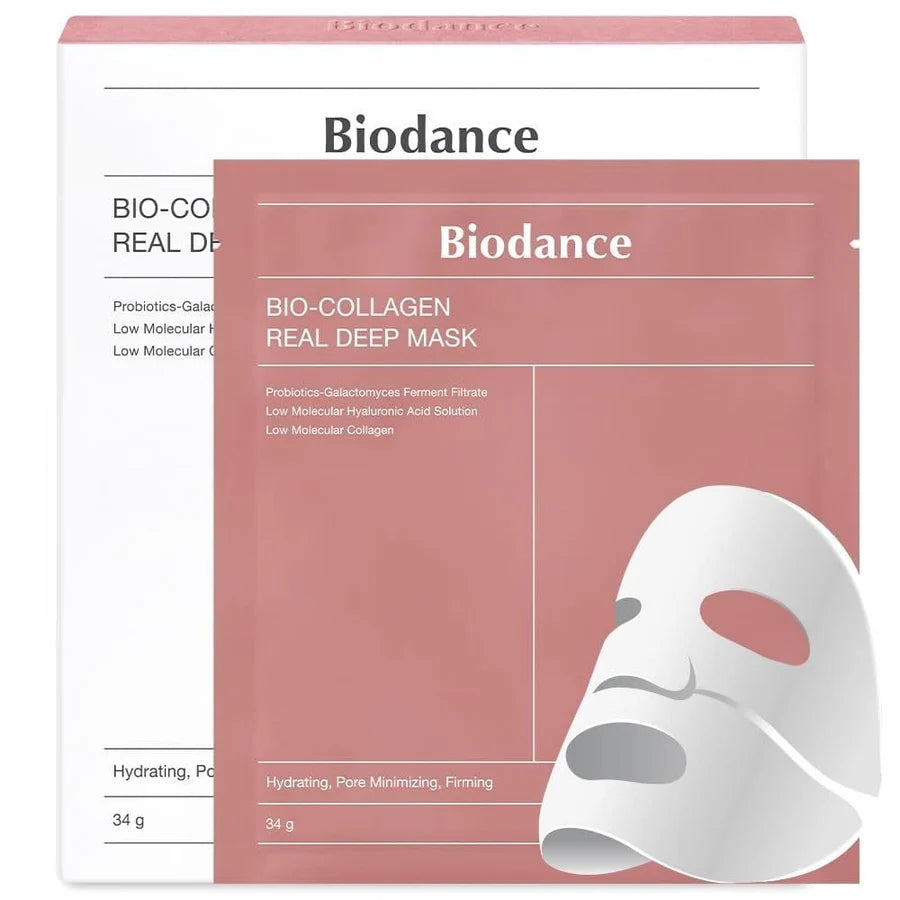 Biodance Bio Collagen Real Deep Mask Bio 膠原蛋白深層面膜 4pcs