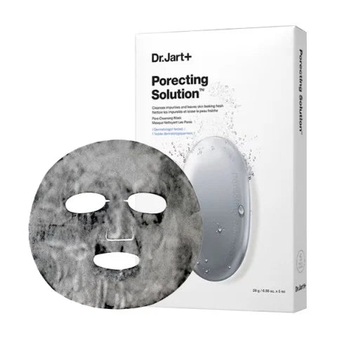 Dr. Jart+ Porecting Solution Mask 灰色藥丸黑竹炭泡泡毛孔清潔面膜 5pcs