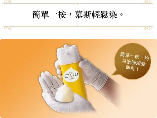 Cielo Mousse Hair Color 絲悅泡泡染髮劑 (5 Colors/5色) 50g+50g