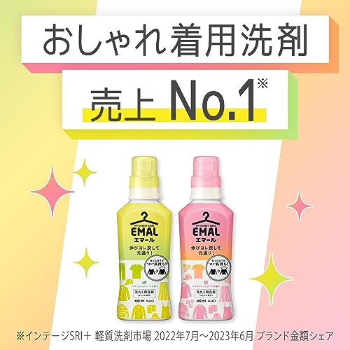 KAO Emal Liquid Laundry Detergent 花王 Emal 洗衣液 (2 types/2 款) 460ml