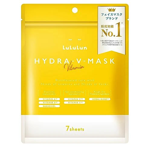 Lululun Hydra Vitamin Mask 維他命亮白提拉面膜 (2 types/2款)