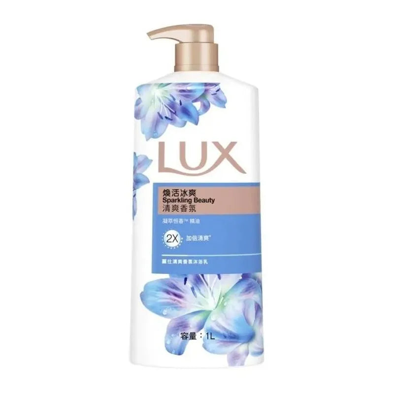 LUX sparkling Beauty body wash 力士 煥活冰爽 清爽香氛沐浴乳 1L