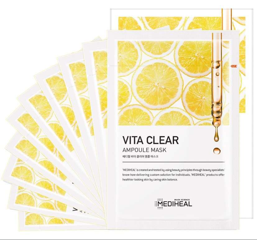 MEDIHEAL AMPOULE MASK 韓國美迪惠爾安瓶面膜 25ml*10pcs/box