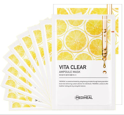 MEDIHEAL AMPOULE MASK 韓國美迪惠爾安瓶面膜 25ml*10pcs/box