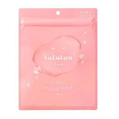 LuLuLun Pure Face Mask 水漾保濕柔潤滲透面膜 (2 types/2款)