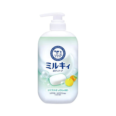 COW MILKY BODY SOAP 牛乳石鹼保濕泡沫沐浴露 500ml (3 types/3款)