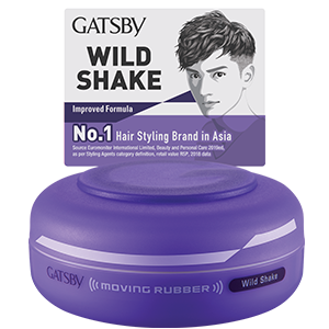 GATSBY Moving Rubber Hair Wax 造型髮蠟 (6 types/6款)