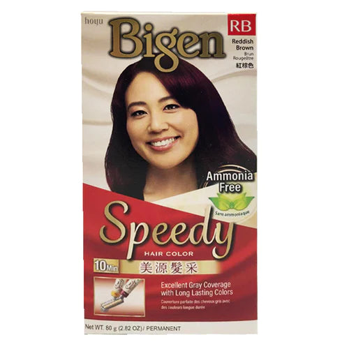 Bigen Speedy Hair Color 美源髮采快速染髮霜 (6 colors/6色)