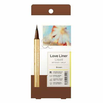 Love Liner Waterproof Liquid Eyeliner 防水極細液體眼線筆 (5 colors/5色)