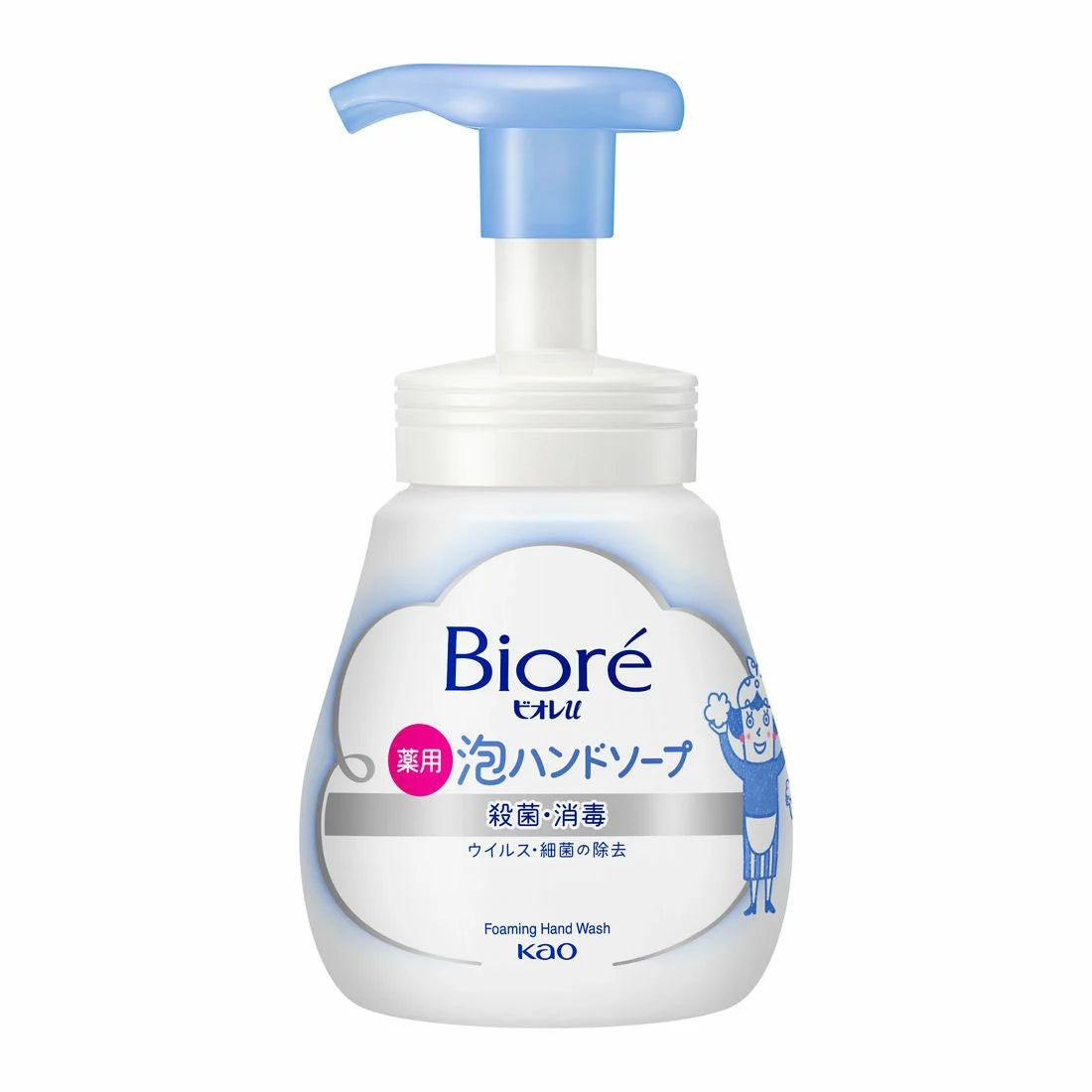 KAO Biore U Foaming Hand Wash Pump 花王U泡沫洗手液 240ml