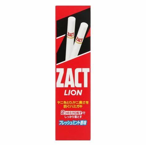 LION ZACT Anti-smoke Tartar Anti-bad Breath Toothpaste 獅王強效去煙漬牙垢防口臭牙膏 150g