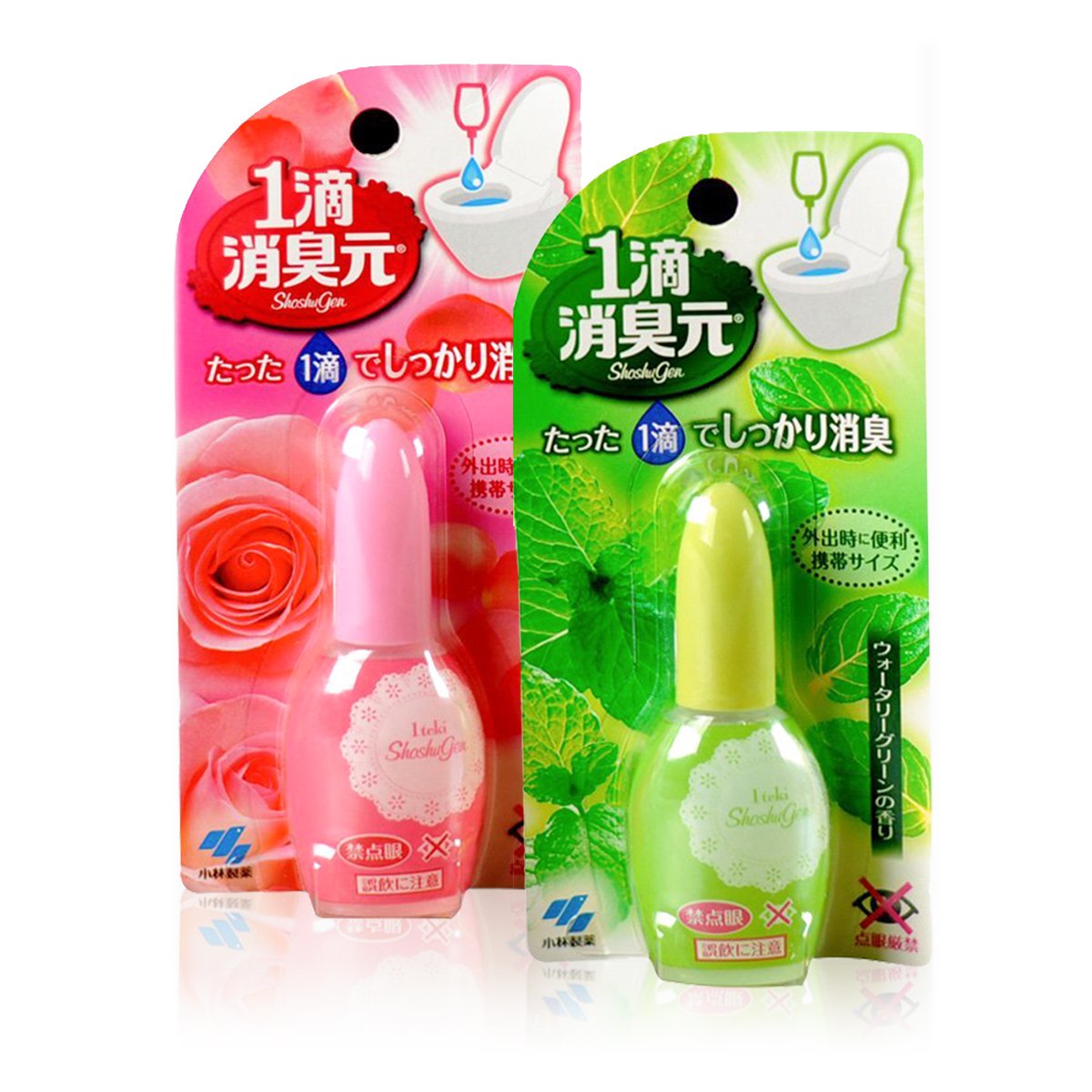 Kobayashi 1 drop Toilet Deodorizing Liquid 小林製藥 廁所一滴芳香消臭劑 20ml (2 types/2款)