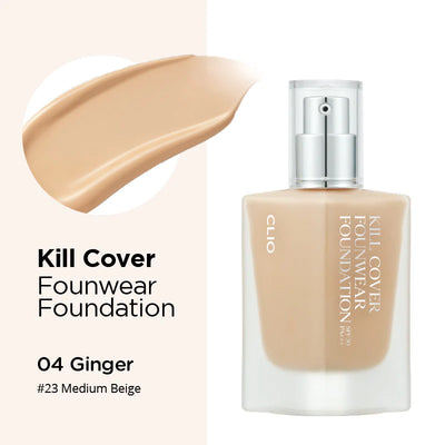 CLIO Kill Cover Founwear Foundation 防曬粉底液 38g SPF30 PA+++ (3 types/3款)