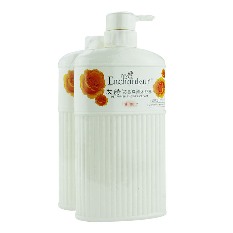Enchanteur Intimate Body Wash 艾詩芬香沐浴露套裝【Intimate濃情花香】550ml + 550ml