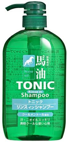 Kumano Horse Oil Tonic Rinse In Shampoo 馬油滋補洗髮水 600ml