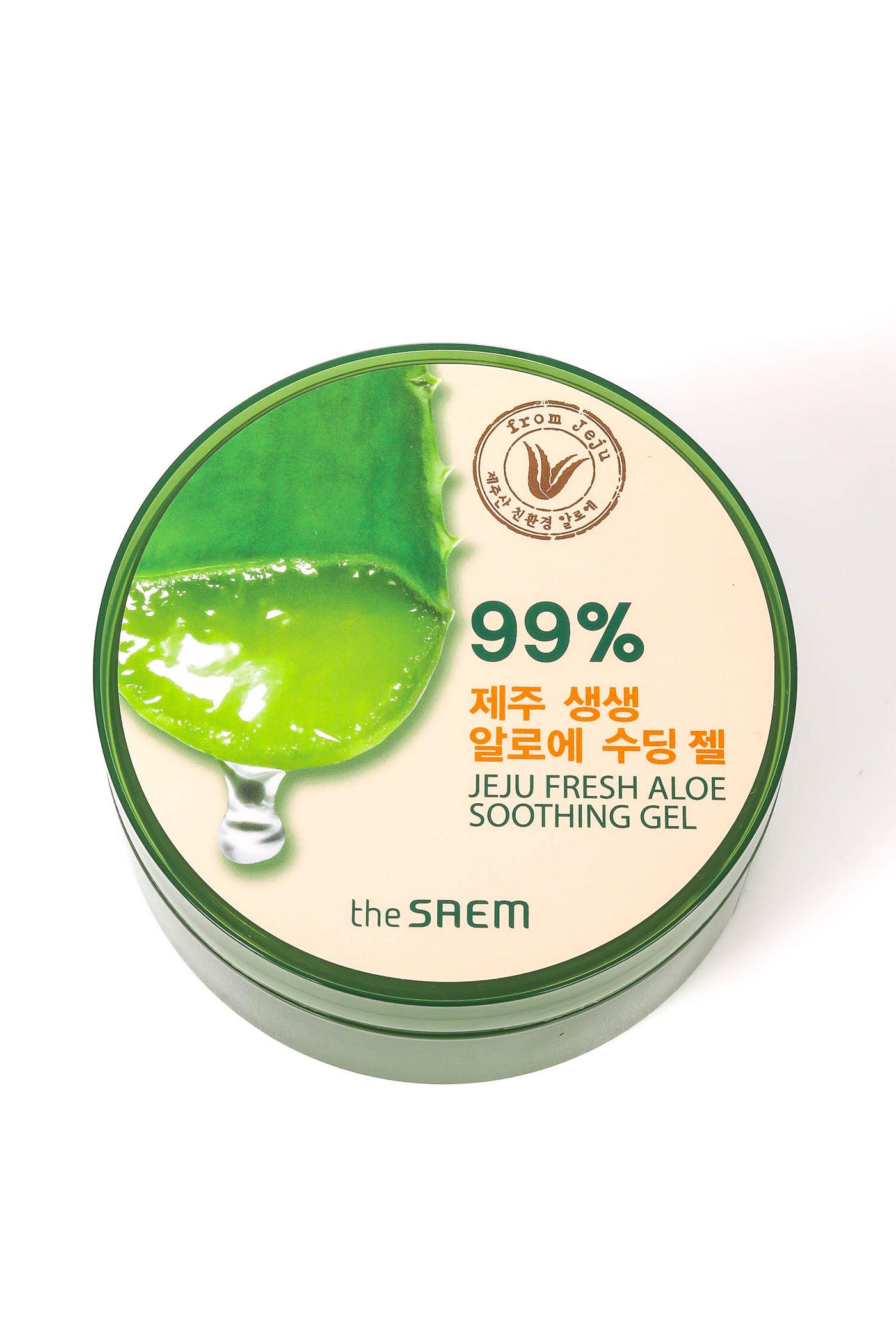 the SAEM Jeju Fresh Aloe Soothing Gel 蘆薈凝膠 99%