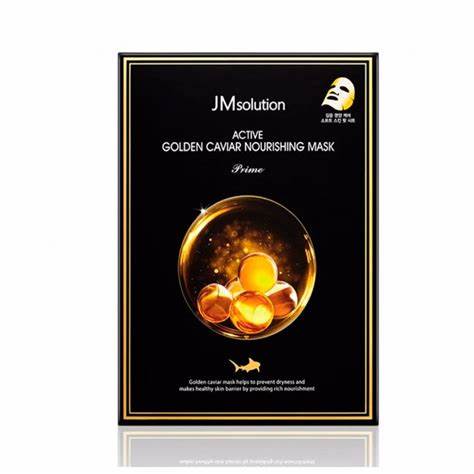 JMsolution Active Golden Caviar Nourishing Mask 魚子深度補水保濕面膜 10pcs
